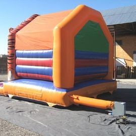 Ngoài trời Plato PVC Tarpaulin Inflatable Bouncy Castle Tiger đầu