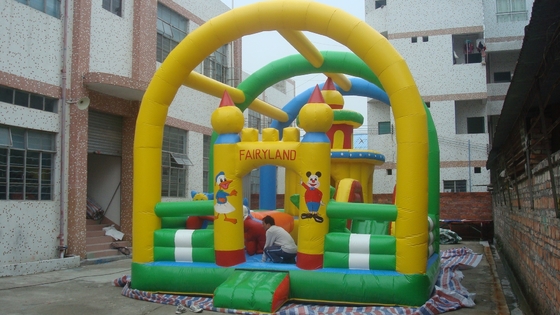 Trò chơi sân chơi Tarpaulin Công viên chủ đề bơm hơi cho trẻ em Lâu đài Bouncy